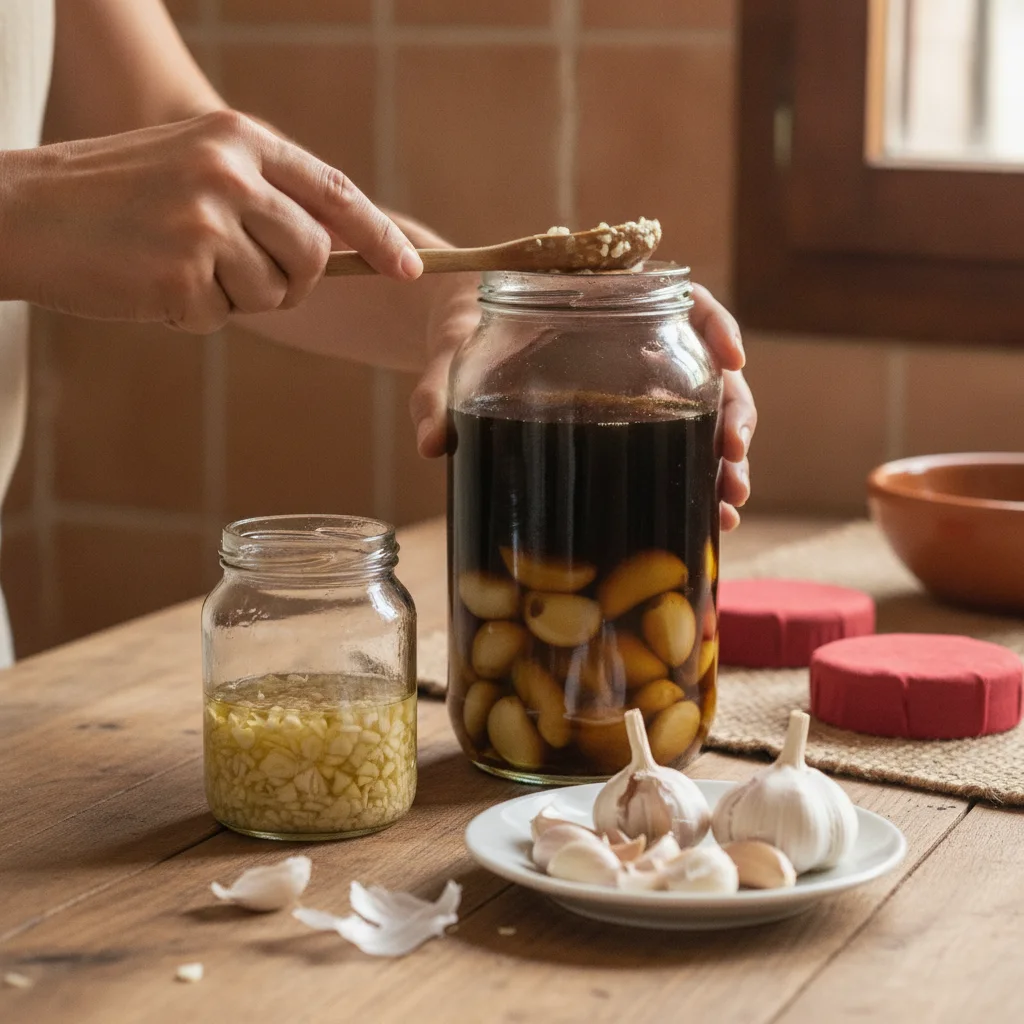 Preparación de alimentos tradicionales en familia